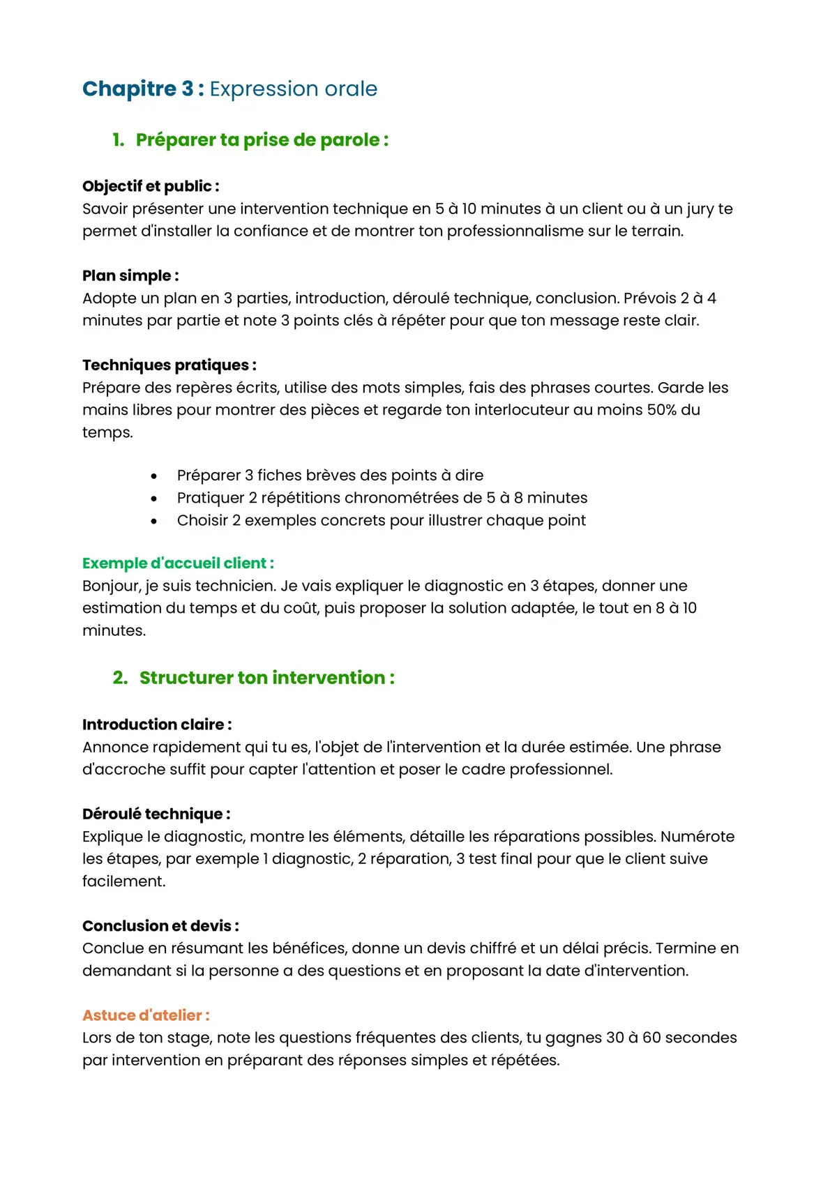 Example Fiche de Révision CAP IFCA